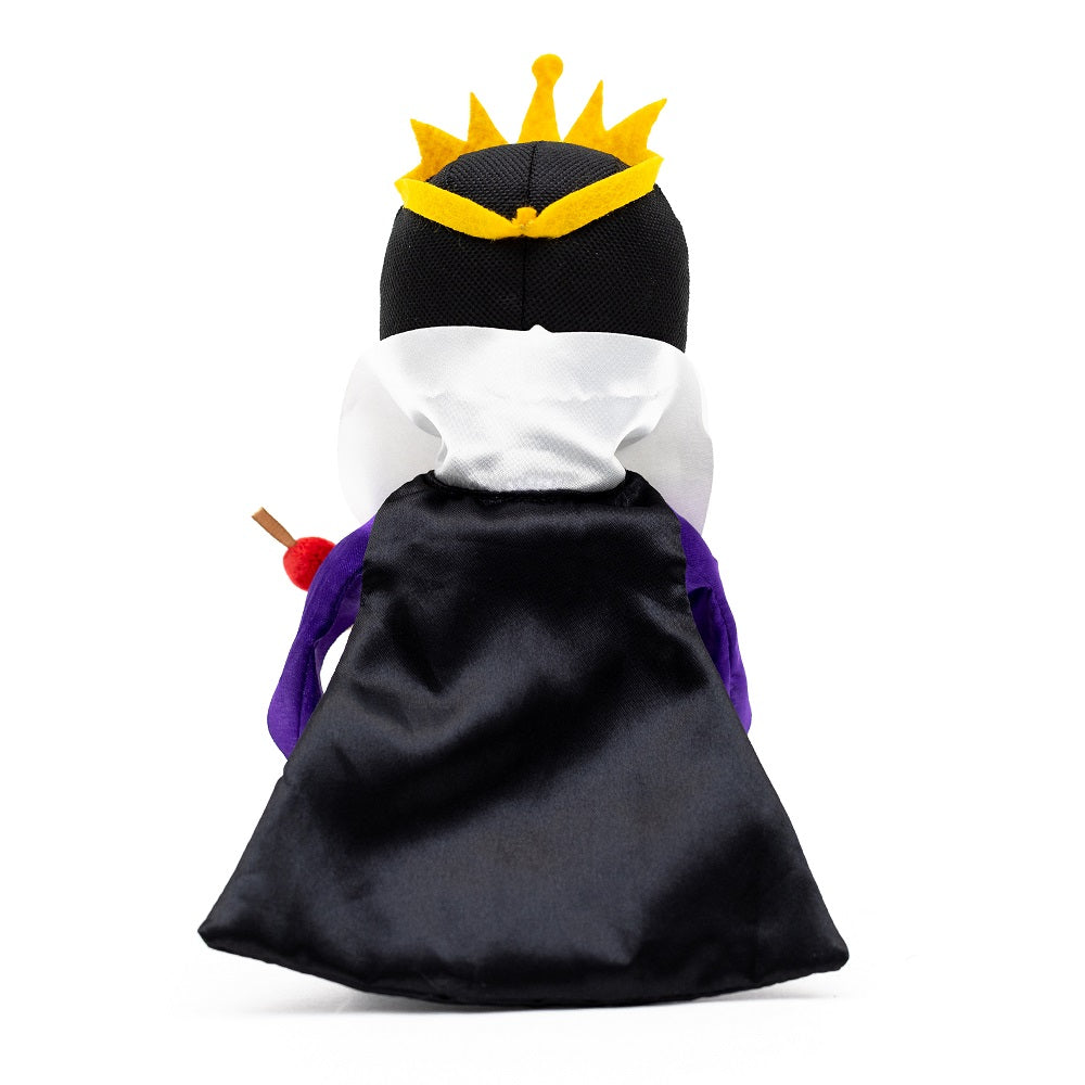 Disney Villain Snow White's Evil Queen Squeaker Plush Dog Toy- Snow White Villain the Evil Queen with Apple