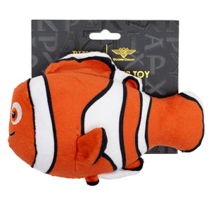 Dog Toy Squeaker Plush - Pixar Finding Nemo Nemo Clown Fish Full Body Pose