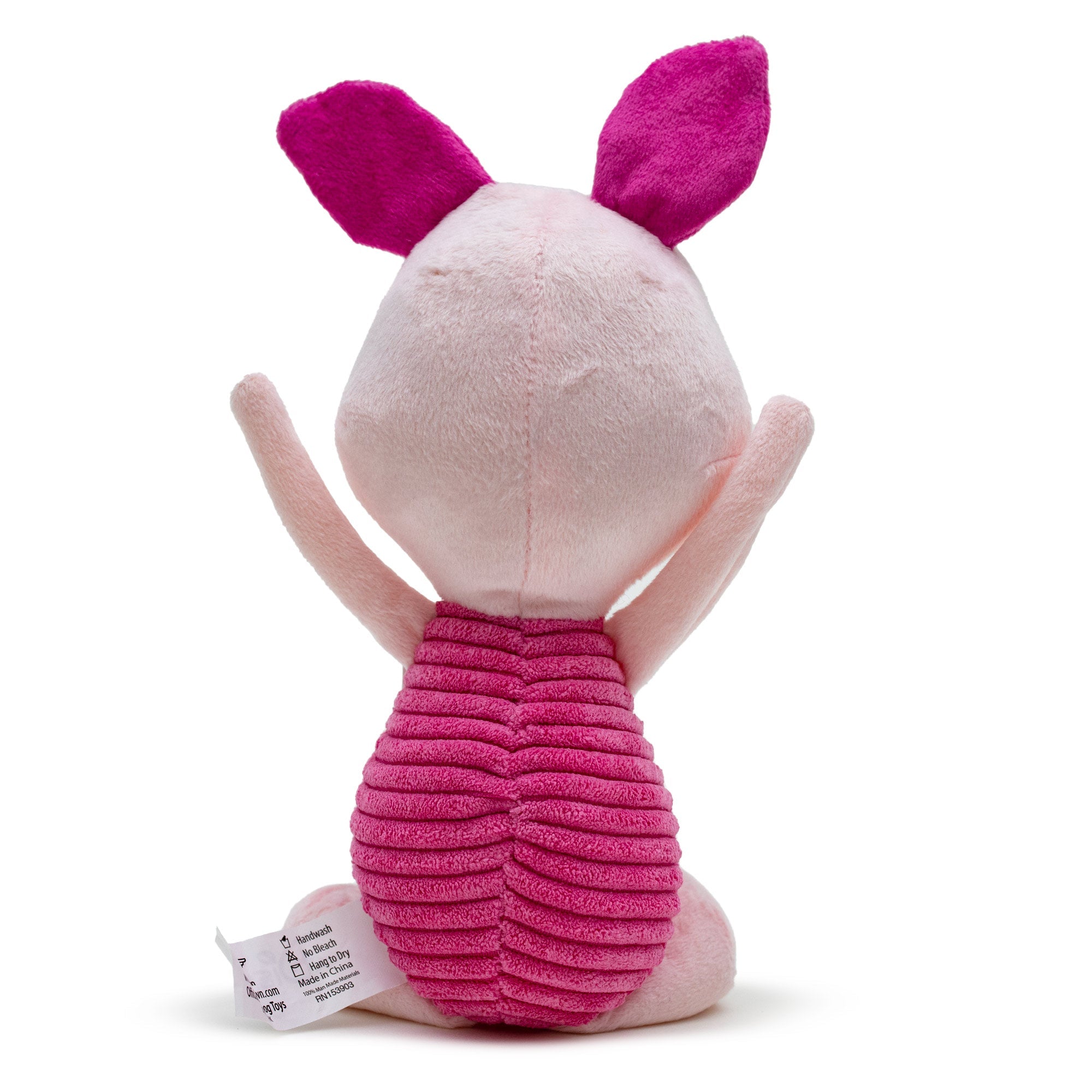 Disney's Piglet Squeaker Plush Dog Toy - Winnie the Pooh Piglet Arms Up