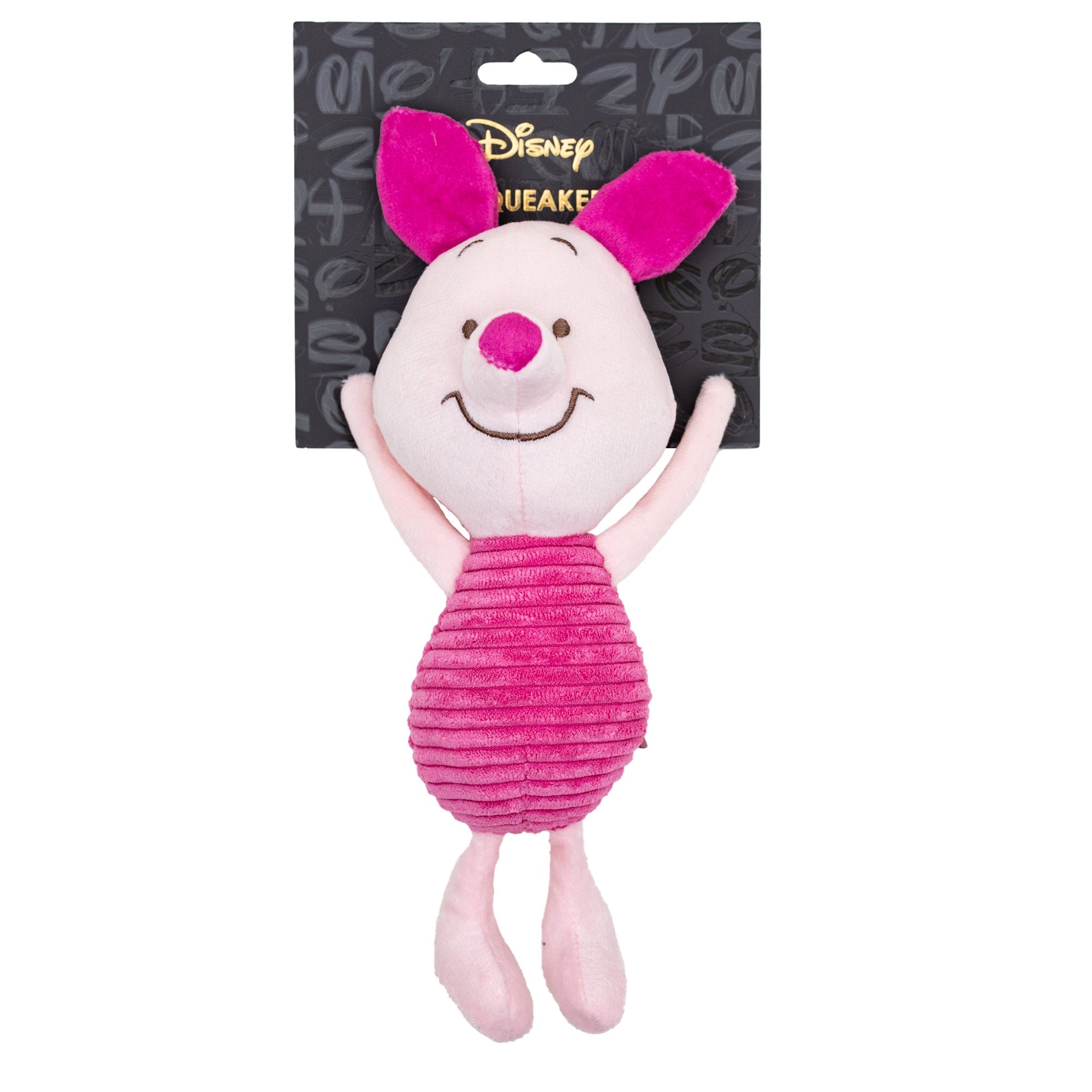 Disney's Piglet Squeaker Plush Dog Toy - Winnie the Pooh Piglet Arms Up