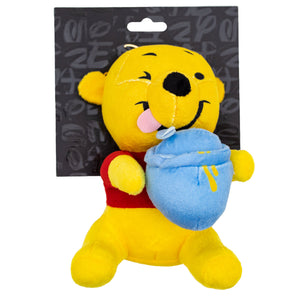 Disney Squeaker Plush Dog Toy - Winnie the Pooh Winking Hunny Pot