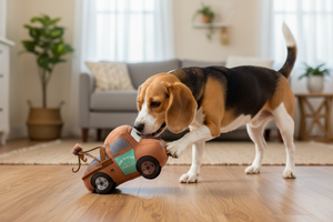 Dog Toy Squeaker Plush - Pixar Car Sir Tow Mater KG Tow Truck Replica