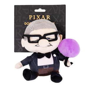 Disney's Up Carl Squeaker Plush Dog Toy - Up! Carl with Balloon Dog Toy