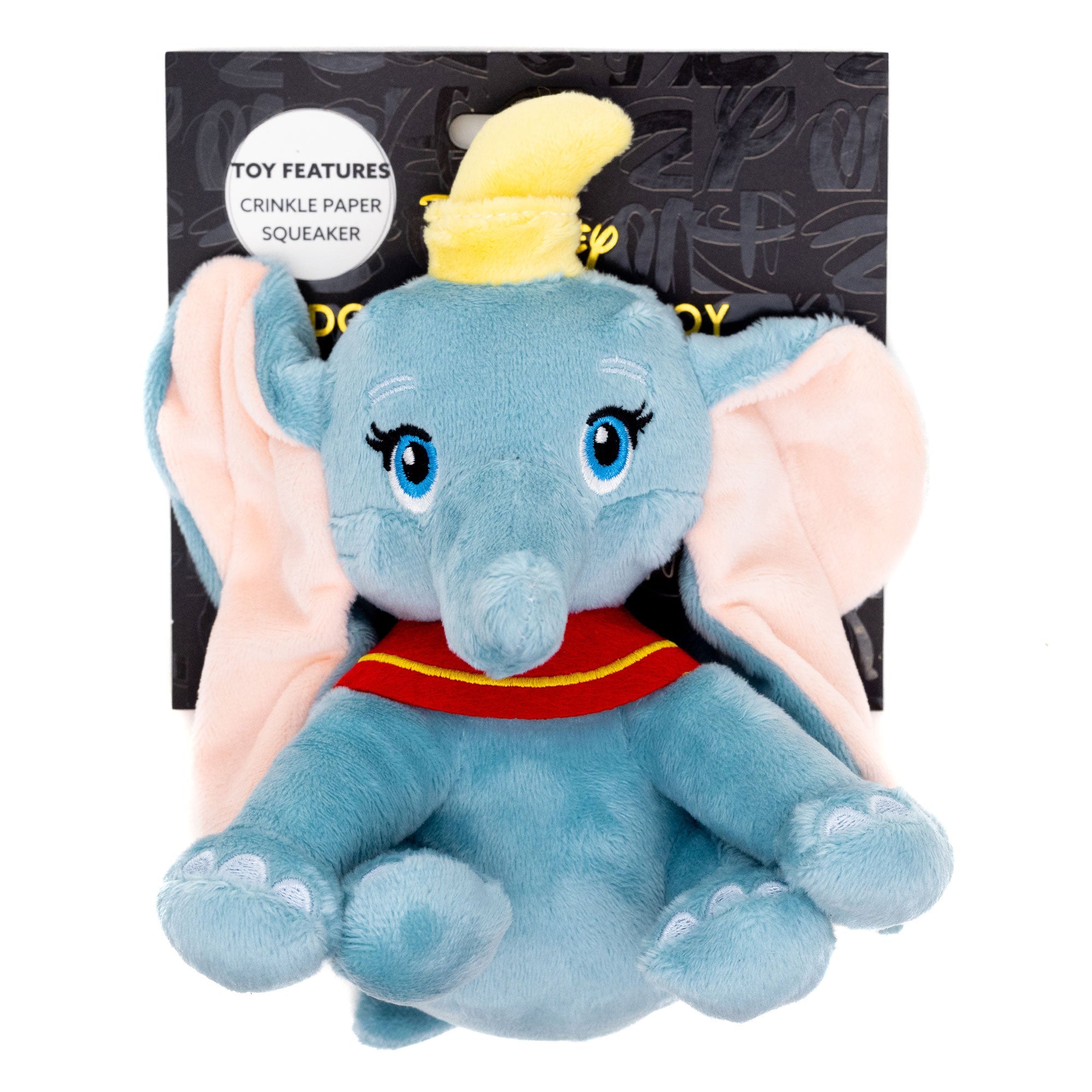 Dumbo Squeaker Plush Dog Toy- Disney's Dumbo Full Body