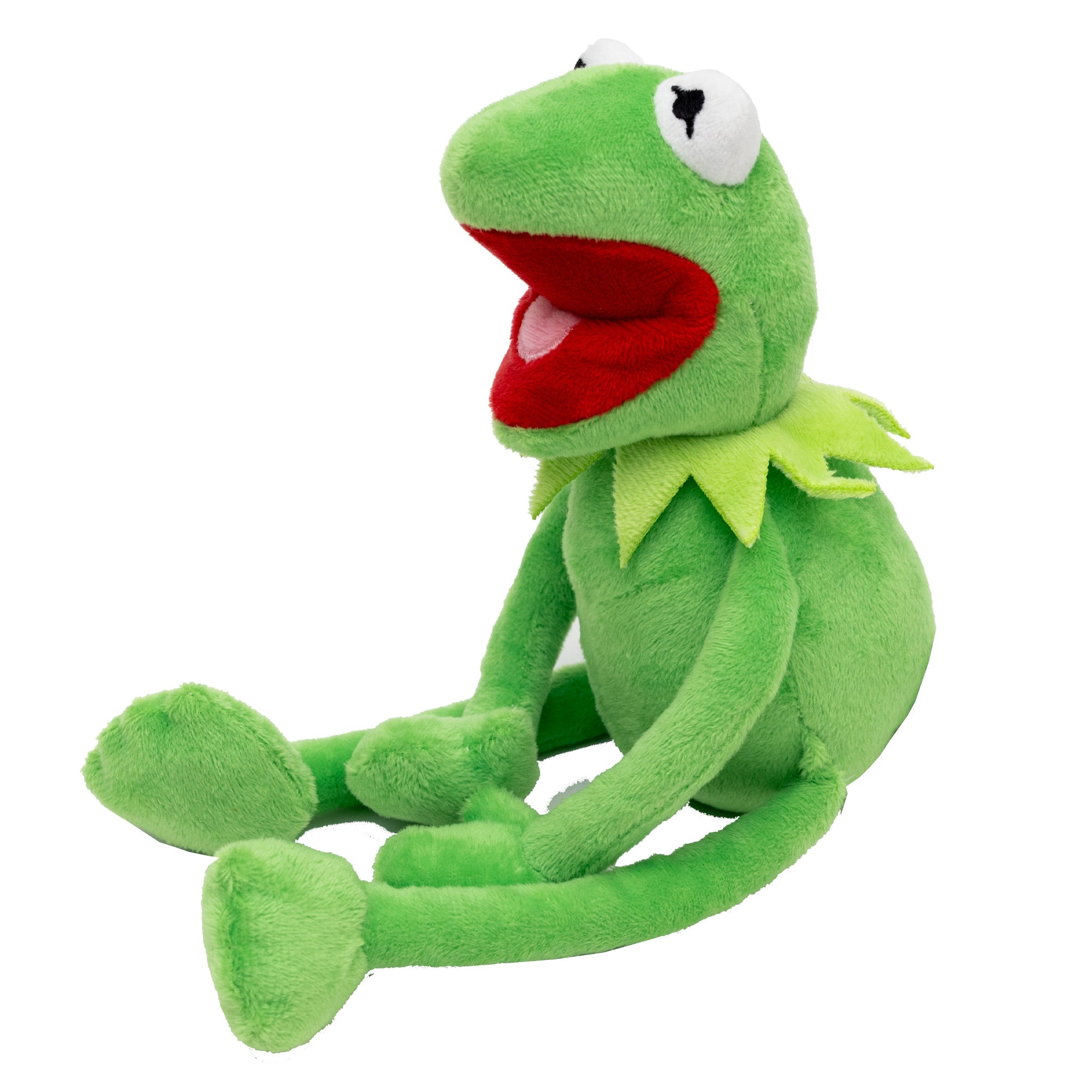 Muppets Kermit the Frog Squeaker Plush Dog Toy- The Muppets Kermit the Frog Full Body Pose