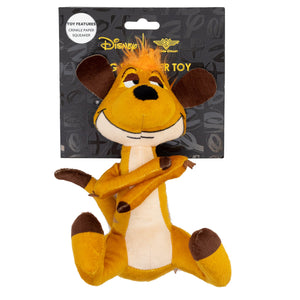 Lion King's Timon Squeaker Plush Dog Toy - Disney The Lion King Timon