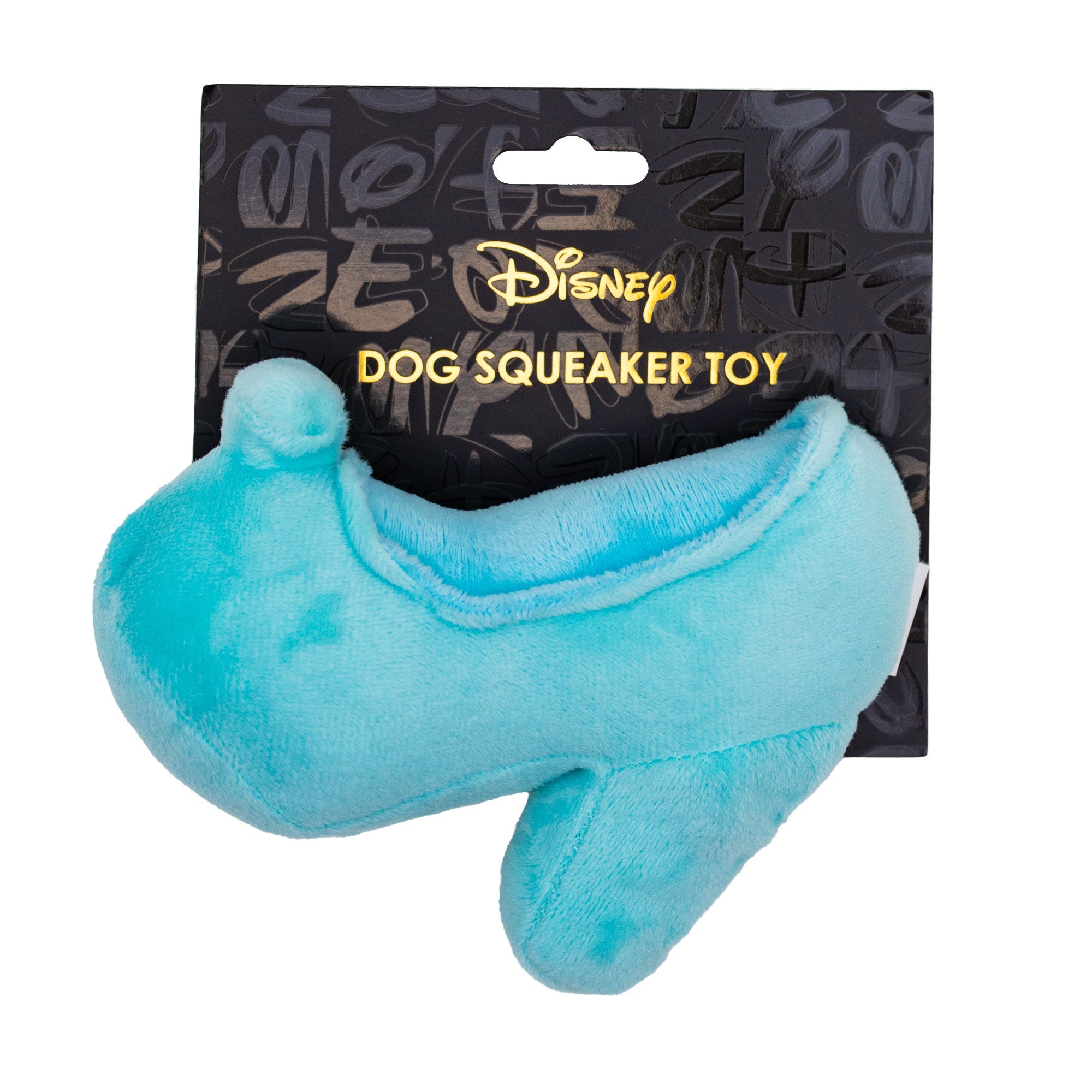 Cinderella Glass Slipper Squeaker Dog Toy - Disney Licensed Plush Toy