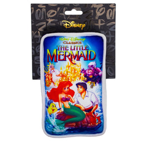 The Little Mermaid VHS Squeaker Plush Dog Toy - Disney The Little Mermaid VHS Tape Replica
