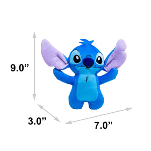 Stitch Squeaker Plush - Lilo and Stitch Stitch Arms Up | Disney Dog Toy