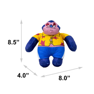 Disney Jumba Squeaker Plush - Lilo and Stitch Stitch Jumba Full Body Standing Pose