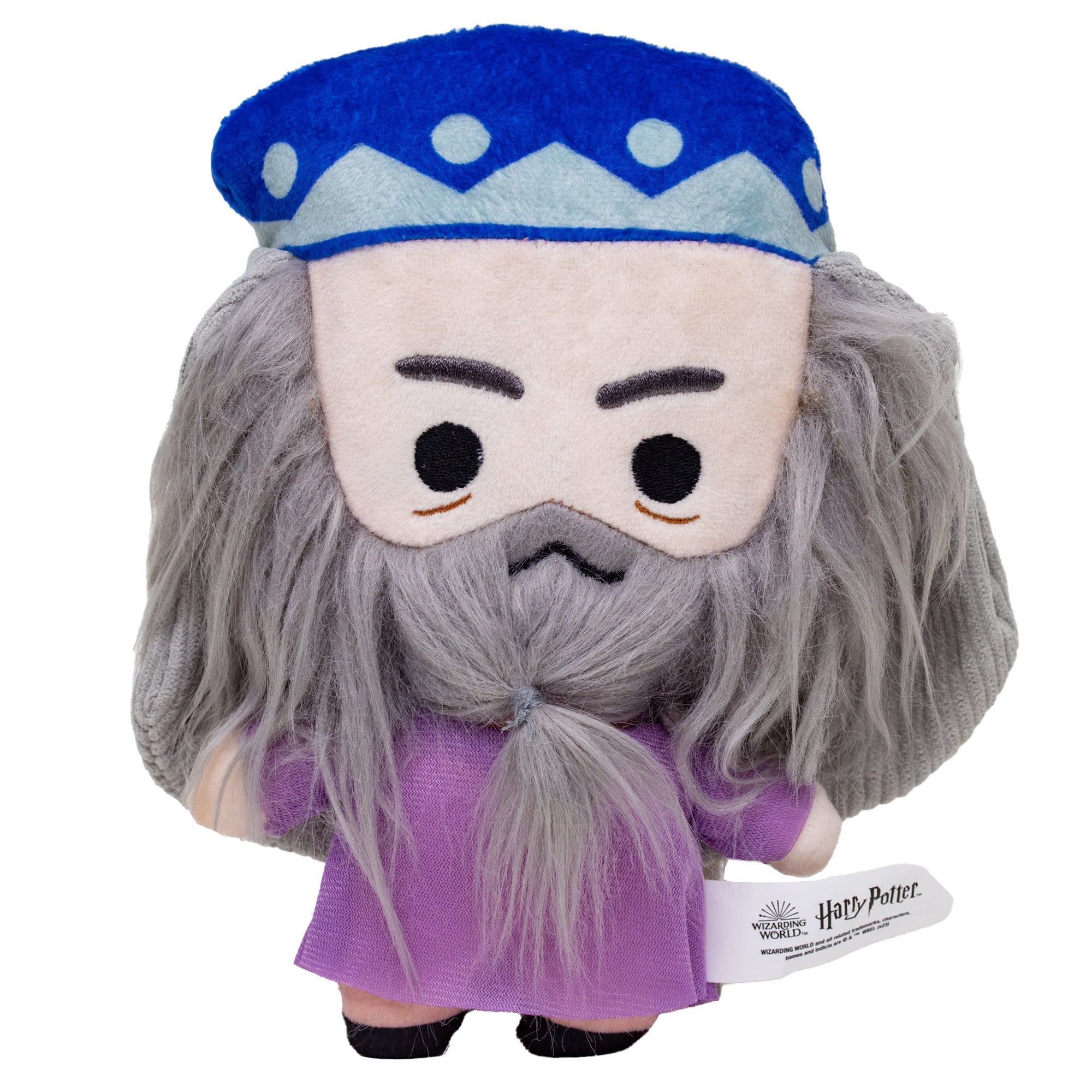 Dog Toy Harry Potter Dumbledore Squeaker Plush - Standing Charm Full Body Pose