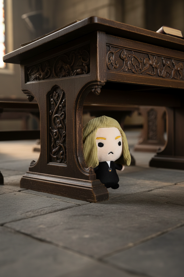 Harry Potter Lucius Malfoy Standing Charm Harry Potter Dog Toy Squeaker Plush