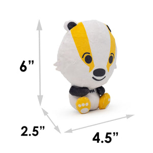 Dog Toy Squeaker Plush - Harry Potter Hufflepuff Charm Full Body Pose