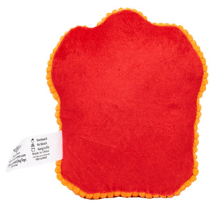 Harry Potter Gryffindor  Dog Toy Squeaker Plush - Harry Potter Gryffindor Lion Charm Crest Red