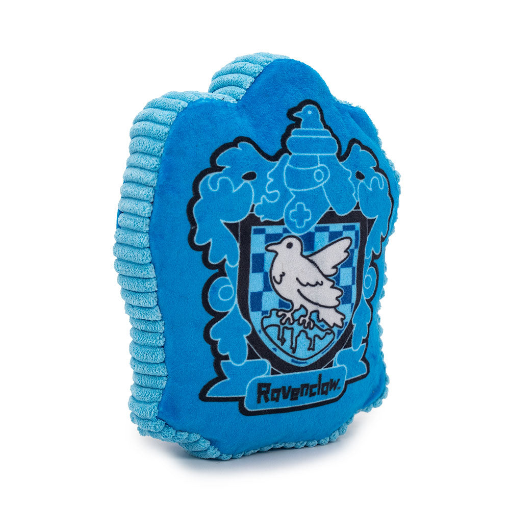 Dog Toy Squeaker Plush - Harry Potter Ravenclaw Eagle Charm Crest Blues
