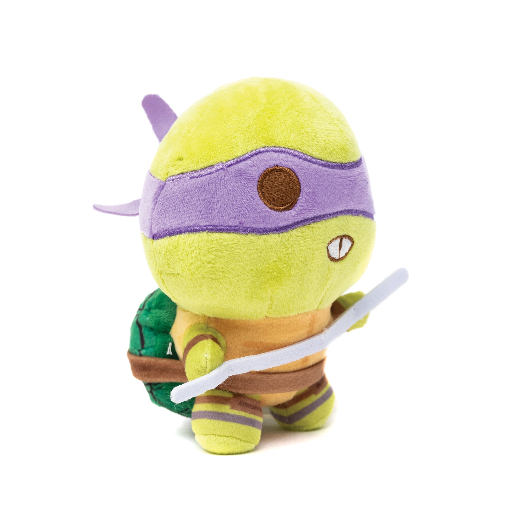 Teenage Mutant Ninja Turtles Donatello Squeaker Plush Dog Toy - Teenage Mutant Ninja Turtles Donatello Full Body Staff Pose Purple