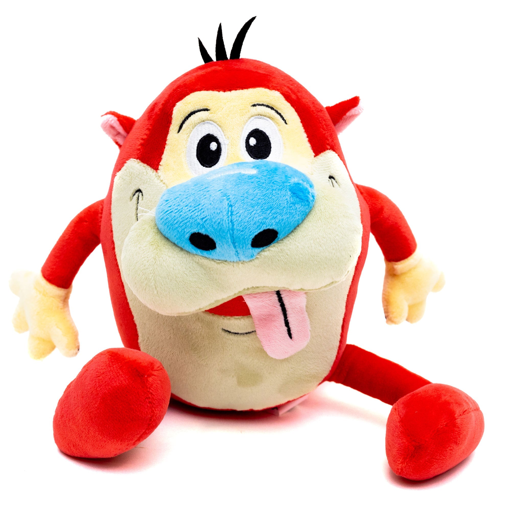 Stimpy Squeaker Plush Dog Toy - The Ren and Stimpy Show Stimpy Full Body Pose