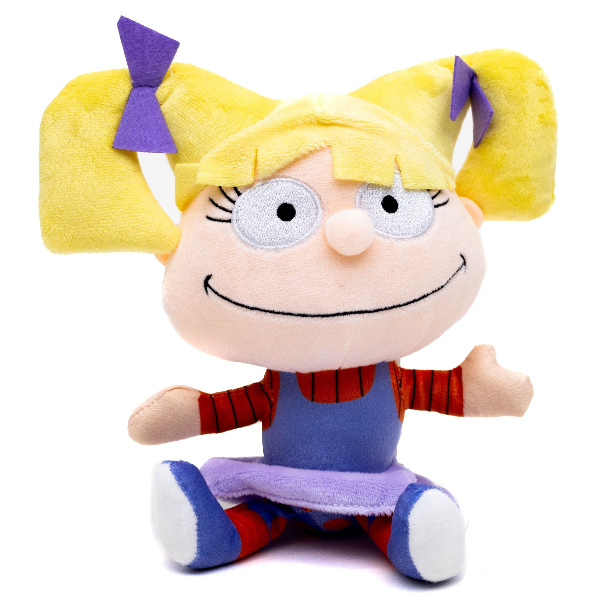 Rugrats Angelica Pickles Squeaker Plush Dog Toy - Rugrats Angelica Pickles Full Body Sitting Pose