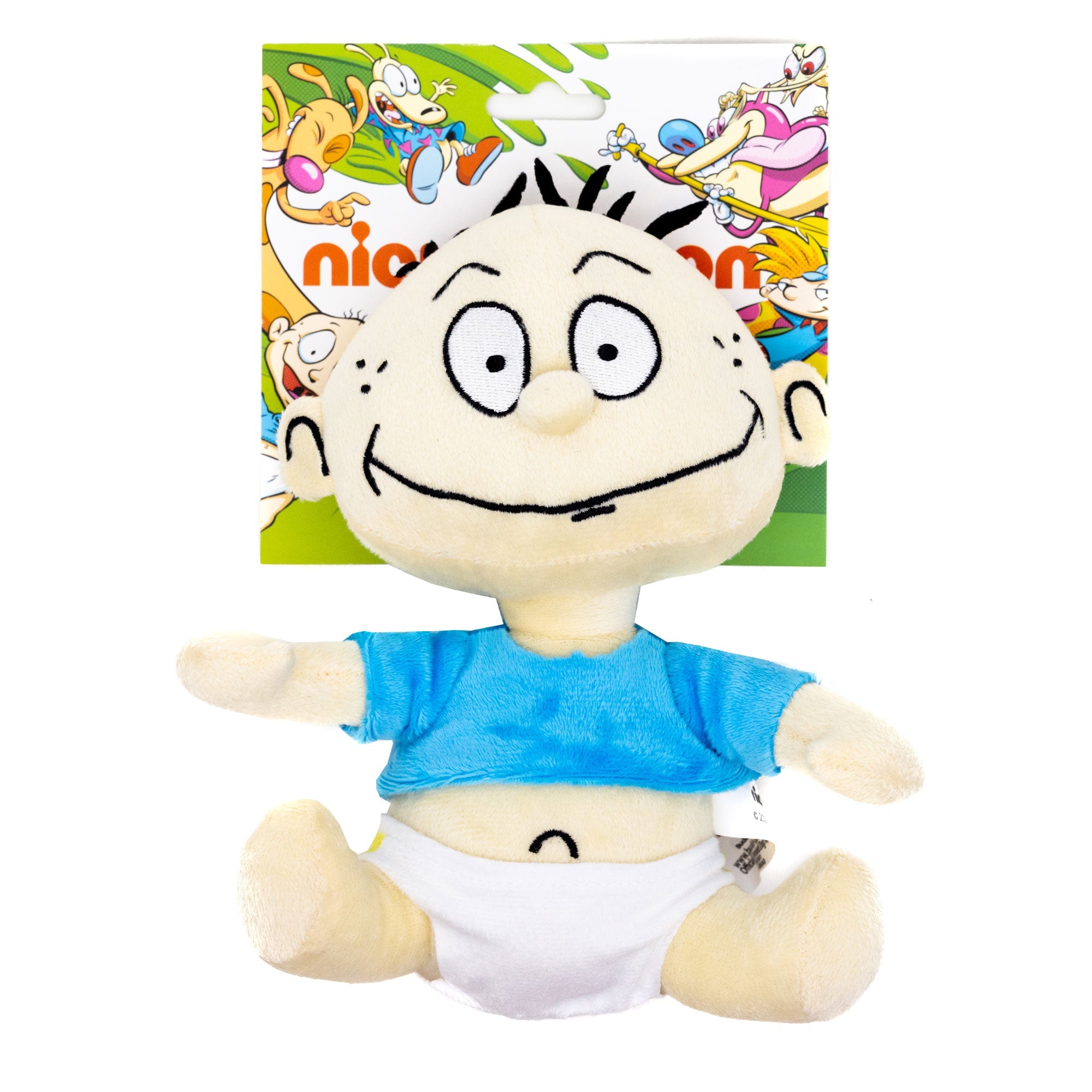 Rugrats Tommy Pickles Dog Toy Squeaker Plush - Rugrats Tommy Pickles Full Body Sitting Pose