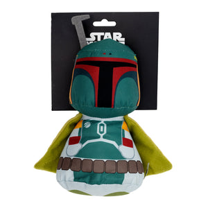 Star Wars Boba Fett Big Head Dog Toy Squeaker Plush
