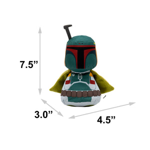 Star Wars Boba Fett Big Head Dog Toy Squeaker Plush