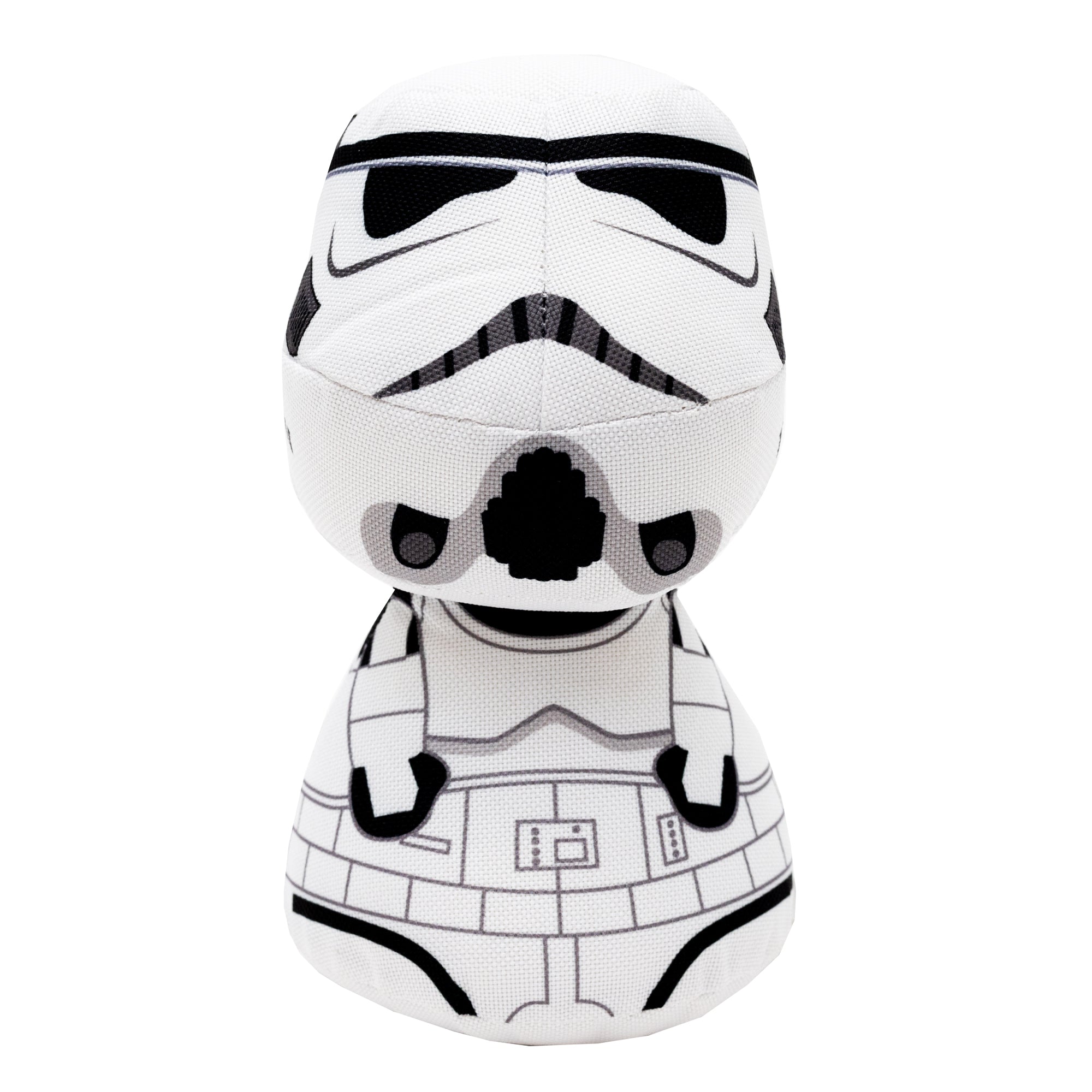Star Wars Stormtrooper Big Head Dog Toy Squeaker Plush