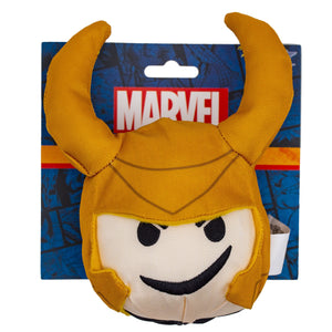 LOKI SQUEAKER PLUSH - "I Am Burdened With Glorious Squeaks! |Marvel Character Plush Dog Toy