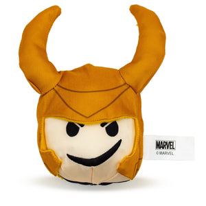 LOKI SQUEAKER PLUSH - "I Am Burdened With Glorious Squeaks! |Marvel Character Plush Dog Toy
