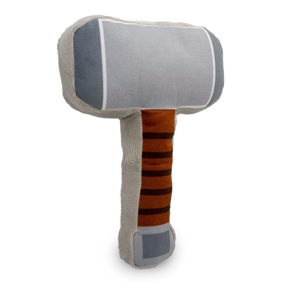 Thor's Hammer Squeaker Plush Dog Toy |