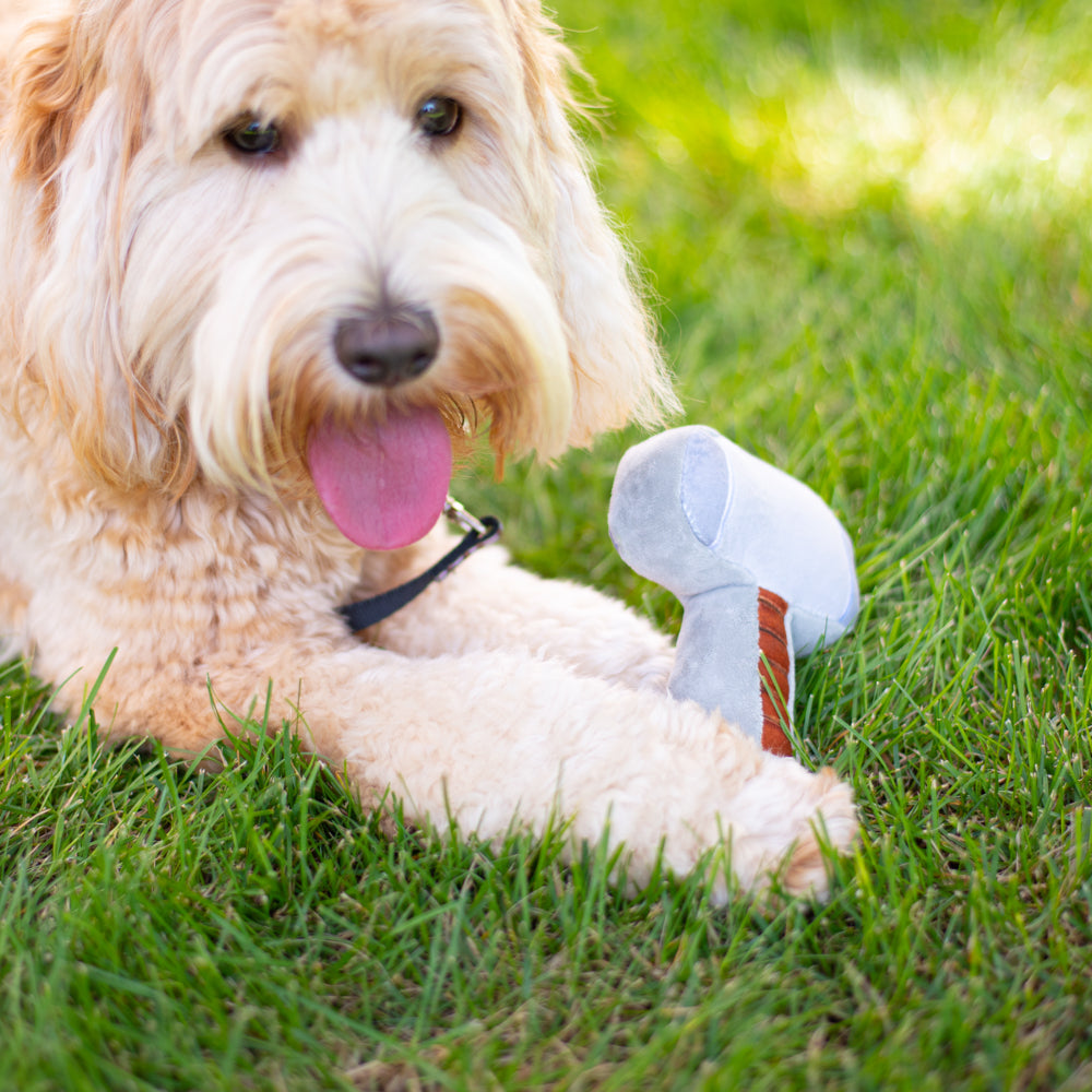 Thor's Hammer Squeaker Plush Dog Toy |