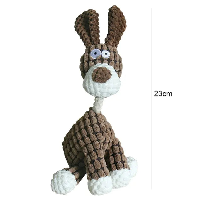 Corduroy Chew Toy for Dogs of All Ages |
