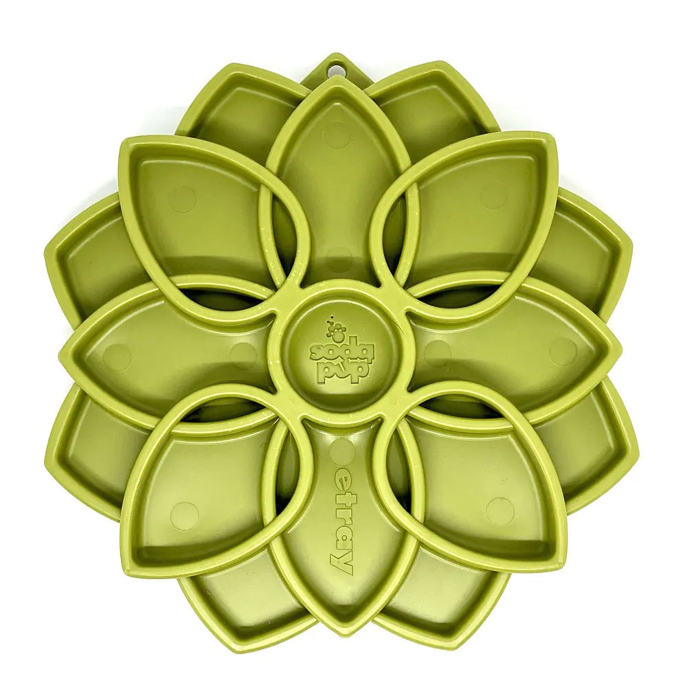 Mandala Slow Feeder Lick Mat for Dogs & Cats (M/L) – Green, Blue, Pink, Yellow or Purple