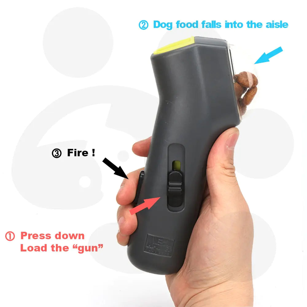 Treat Blaster 3000 Interactive Pet Snack Launcher | Active Dog Toy |Hours of entertainment