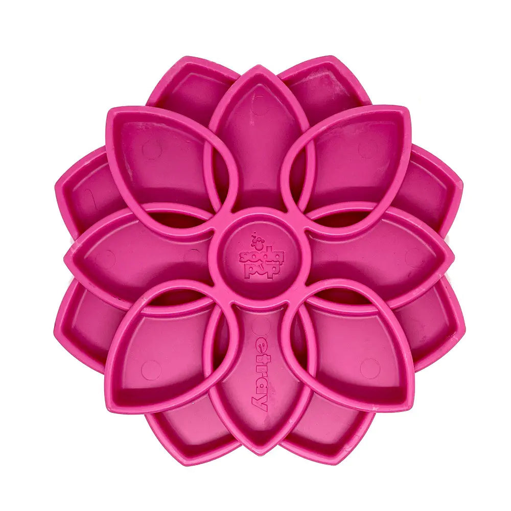 Mandala Slow Feeder Lick Mat for Dogs & Cats (M/L) – Green, Blue, Pink, Yellow or Purple