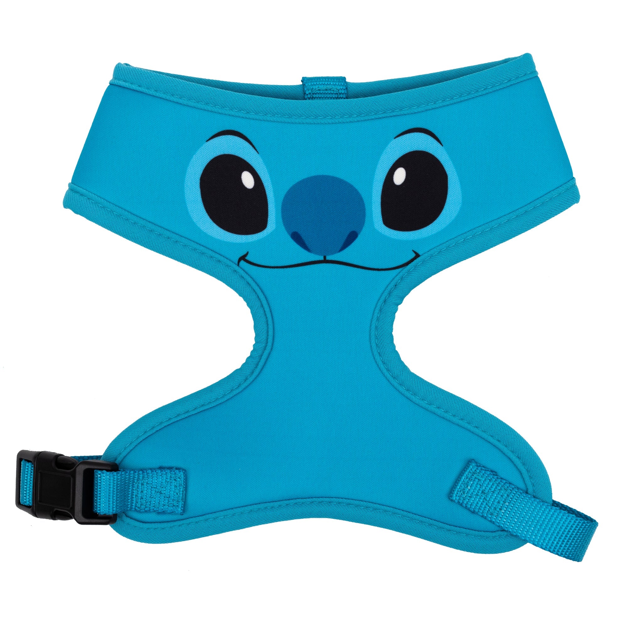 Disney Pet Harness - Lilo & Stitch Smiling Stitch Face Close-Up Blue