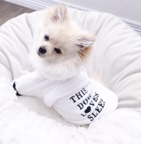 Luxury Pet Dog Bathrobe | Dog Pajamas Sleeping Clothes |Pet Apparel