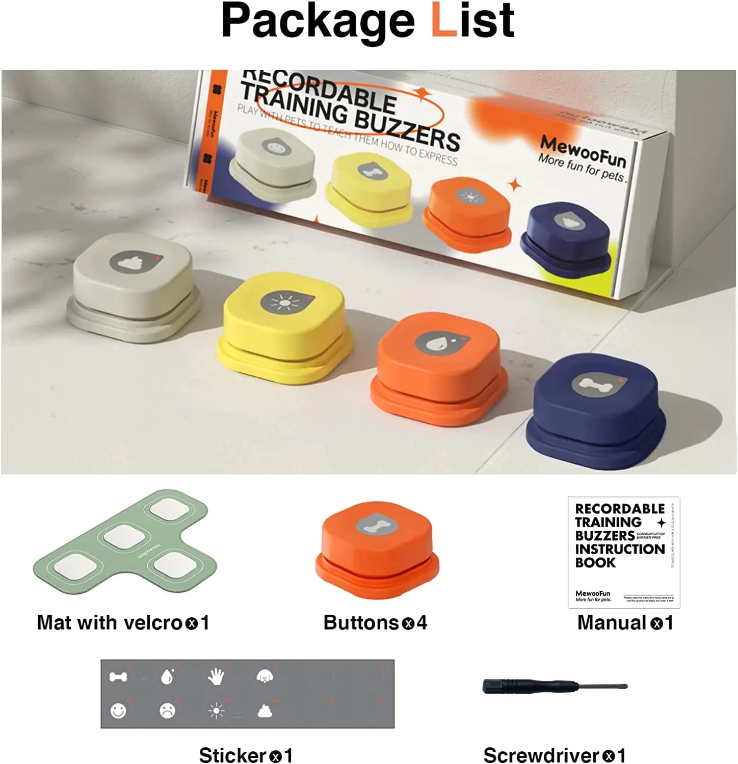 Bark Academy Pro Interactive Voice Training Bell for Dogs |Vocal Training Interactive Toy Bell Ringer