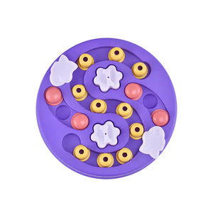 Interactive Puzzle Dog Feeder Pastel Colors | Dog Slow Feeder Puzzle Toys