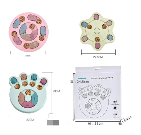 Interactive Dog Feeding Puzzle Toy for Training