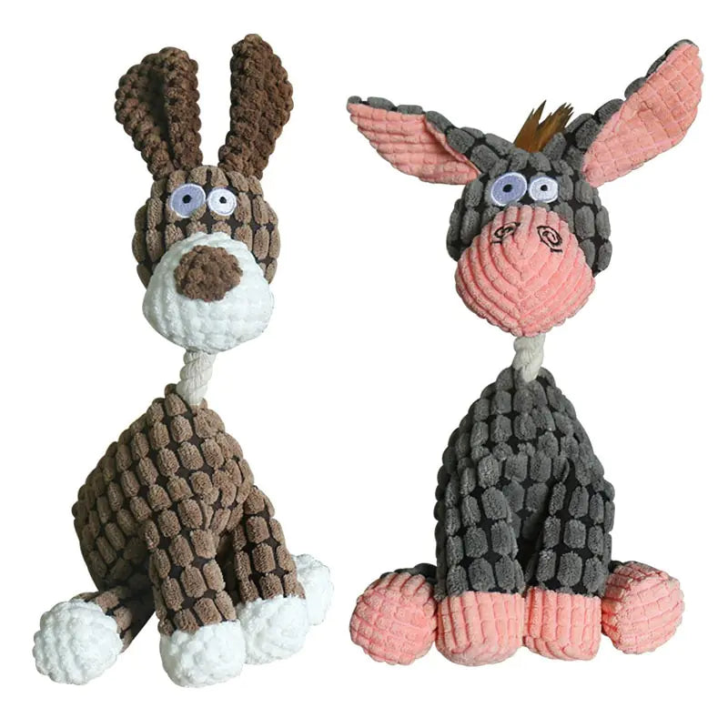 Corduroy Chew Toy for Dogs of All Ages |