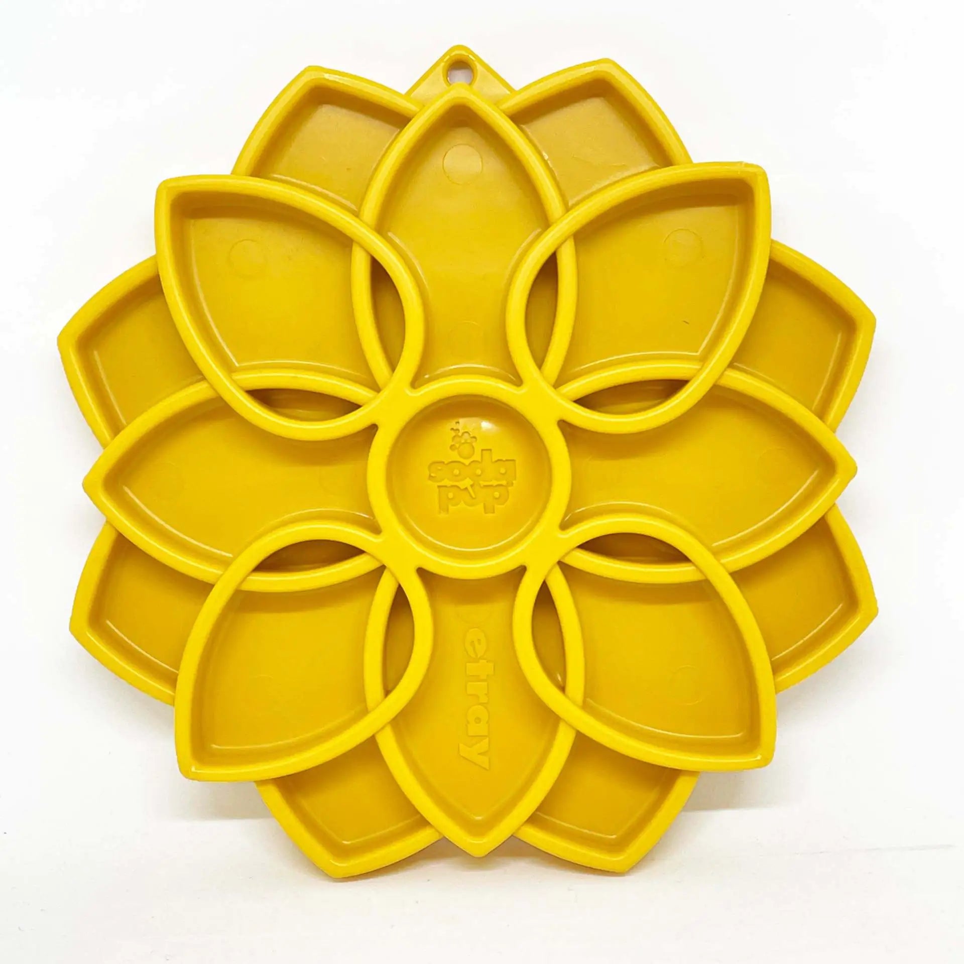 Mandala Slow Feeder Lick Mat for Dogs & Cats (M/L) – Green, Blue, Pink, Yellow or Purple
