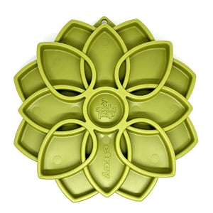 Mandala Slow Feeder Lick Mat for Dogs & Cats (M/L) – Green, Blue, Pink, Yellow or Purple
