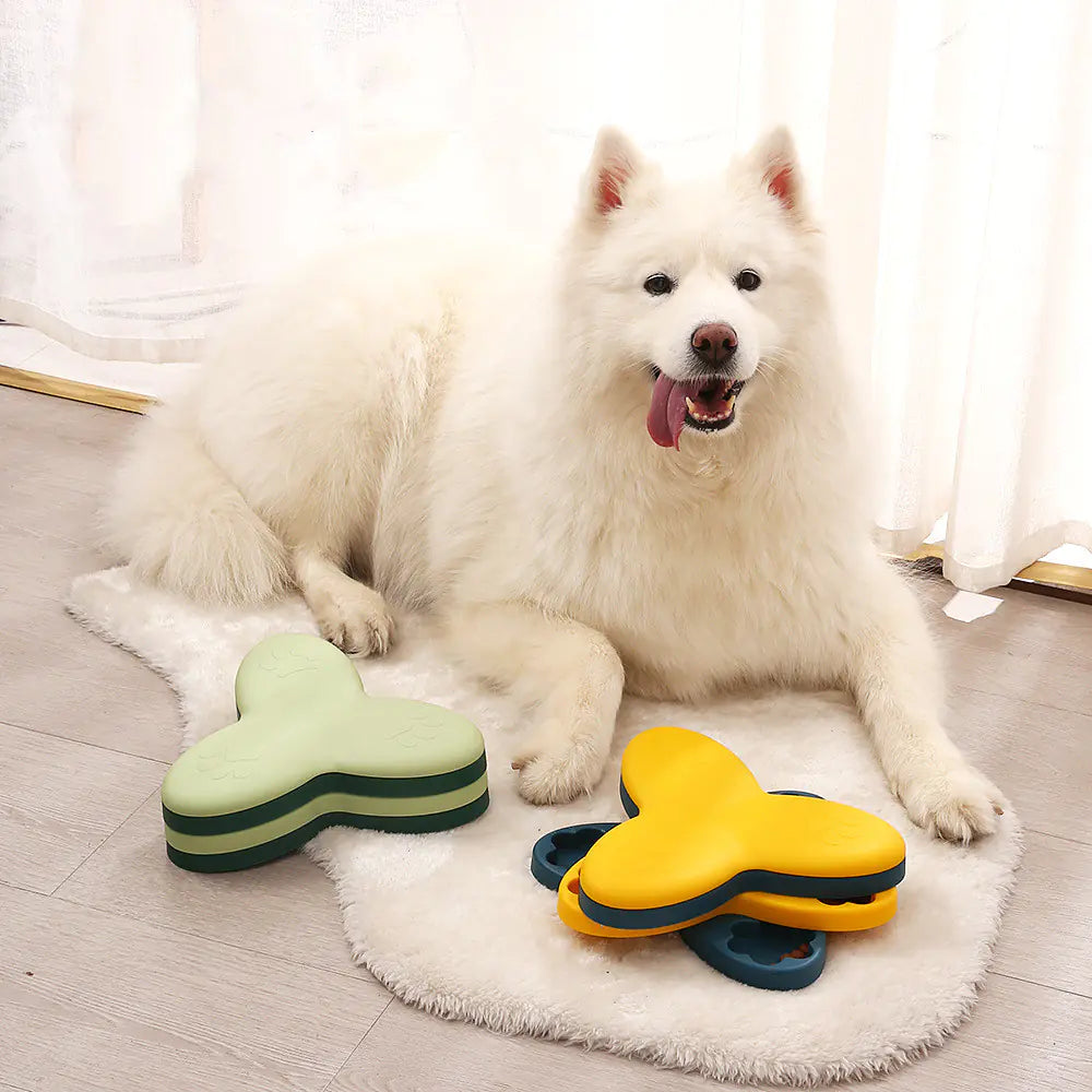 Interactive Spinning Dog Slow Feeder Toy for Interactive Fun| Spinning Slow Feeder