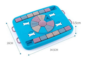 Interactive Puzzle Feeder: The Brain Game That Makes Mealtime AMAZING!| Dog Toys for All Sizes