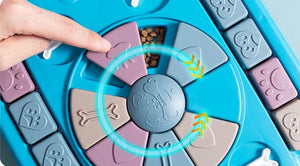 Interactive Puzzle Feeder: The Brain Game That Makes Mealtime AMAZING!| Dog Toys for All Sizes
