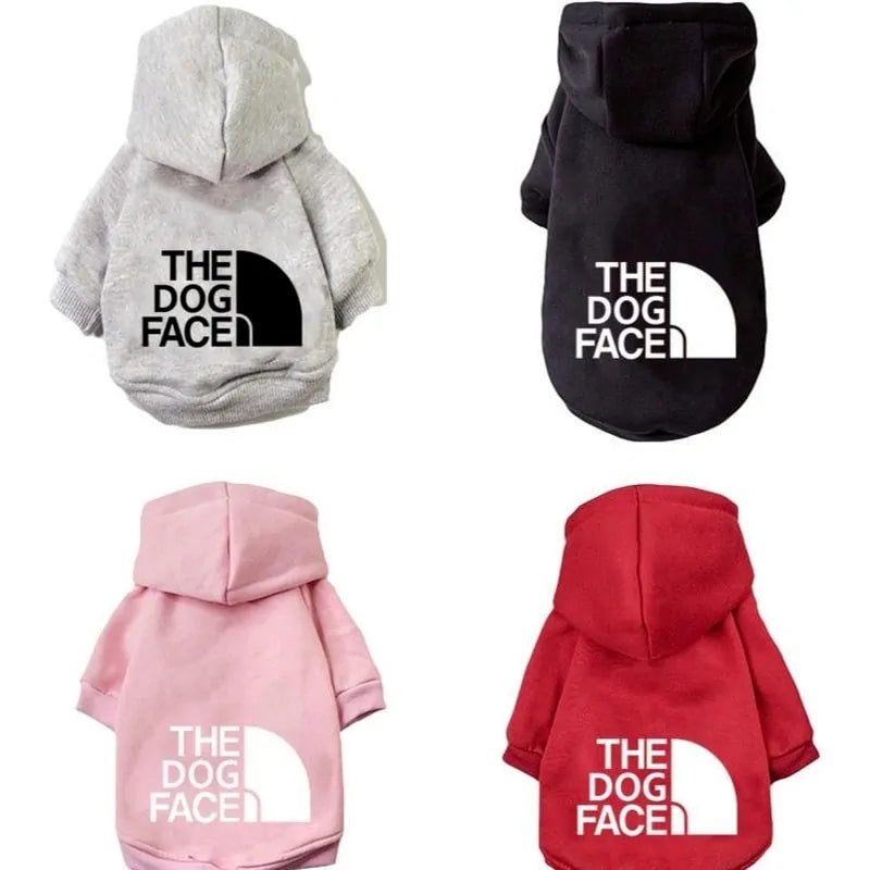 Winter Dog Hoodie - The Dog Face | Trending Winter Hoodie for Dogs