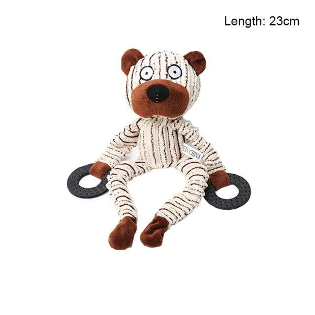 Corduroy Chew Toy for Dogs of All Ages |