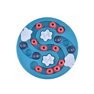 Interactive Puzzle Dog Feeder Pastel Colors | Dog Slow Feeder Puzzle Toys