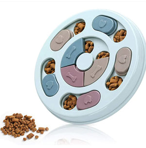 Dog Puzzle Interactive Feeding Bowls | Slow Feeder Bowl
