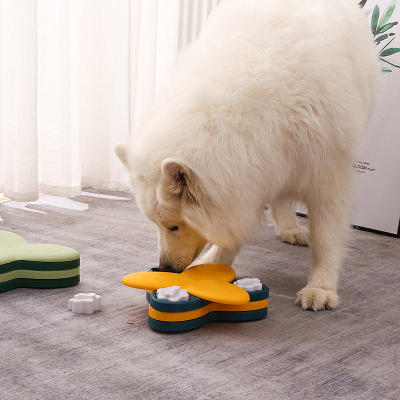 Interactive Spinning Dog Slow Feeder Toy for Interactive Fun| Spinning Slow Feeder